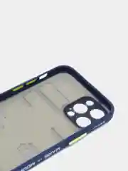 Темно-синий чехол на iPhone 11, 13, 12, 8, 7, XR, Pro, Max, mini, X, XS, SE, Plus