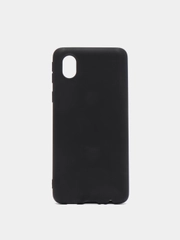 Чехол накладка (клип-кейс) для Samsung A21S черный