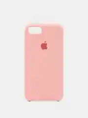 Пастельно-коралловый чехол Silicone Case (Чехол силиконовый) для iPhone 8/ iPhone 8 plus
