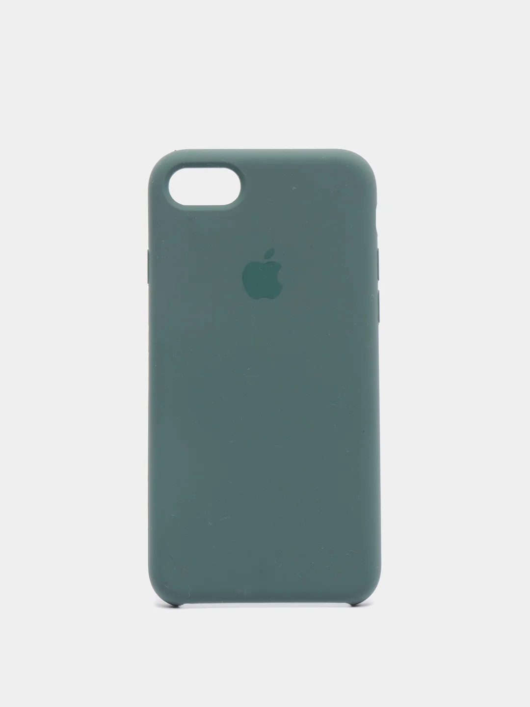 Зелёный хаки чехол Silicone Case (Чехол силиконовый) для iPhone 8/ iPhone 8 plus
