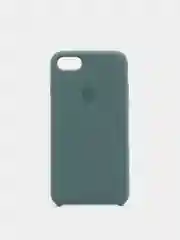 Зелёный хаки чехол Silicone Case (Чехол силиконовый) для iPhone 8/ iPhone 8 plus