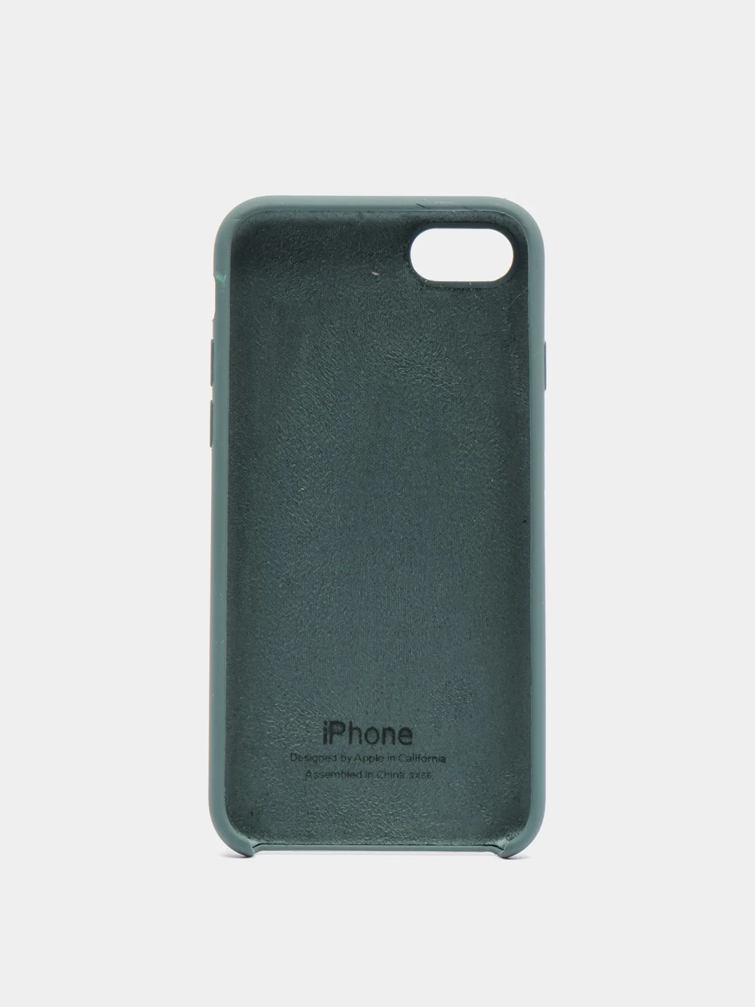 Зелёный хаки чехол Silicone Case (Чехол силиконовый) для iPhone 8/ iPhone 8 plus
