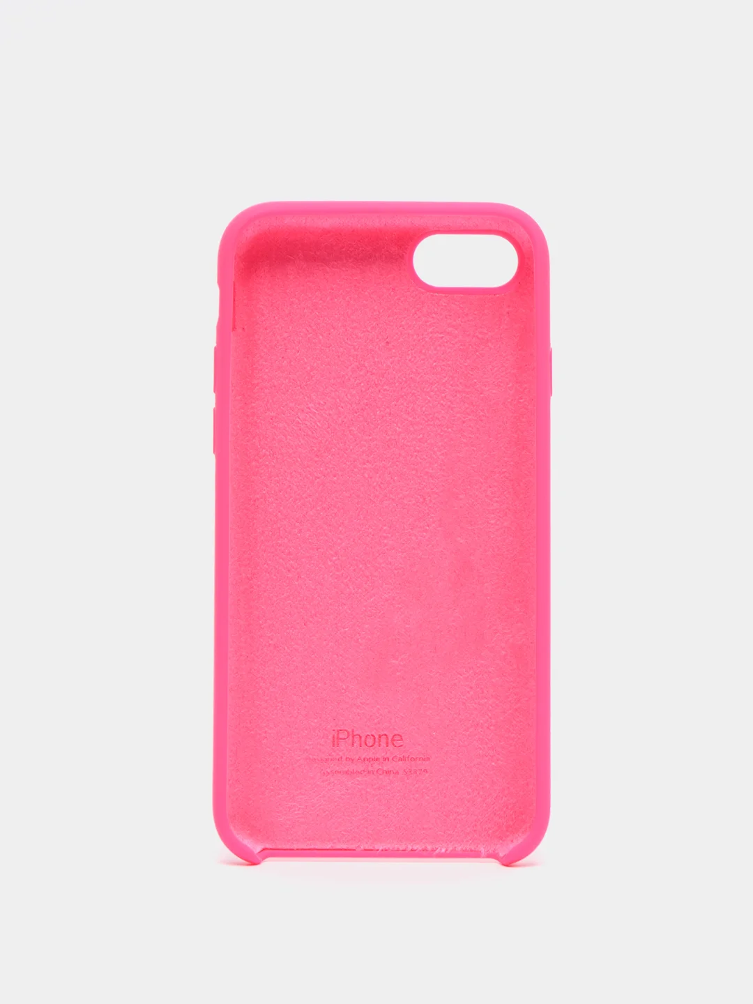 Фуксия чехол Silicone Case (Чехол силиконовый) для iPhone 8/ iPhone 8 plus