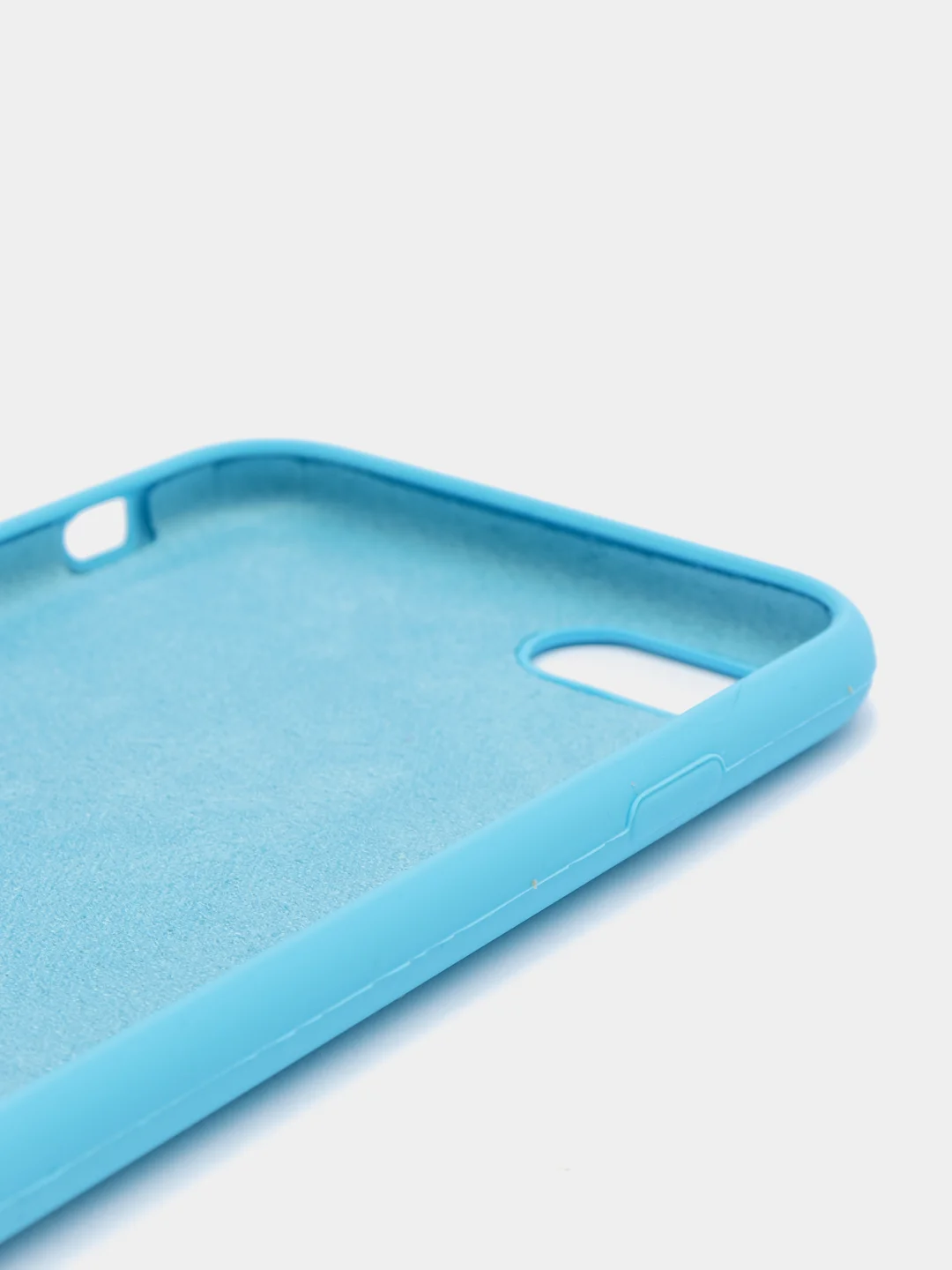 Голубой чехол Silicone Case (Чехол силиконовый) для iPhone 8/ iPhone 8 plus