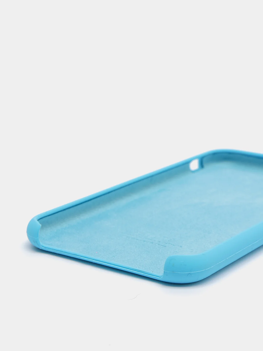Голубой чехол Silicone Case (Чехол силиконовый) для iPhone 8/ iPhone 8 plus