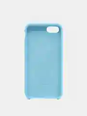 Голубой чехол Silicone Case (Чехол силиконовый) для iPhone 8/ iPhone 8 plus