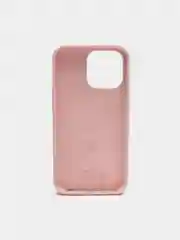 Кремовый силиконовый защитный чехол для iPhone 13 с закрытым низом