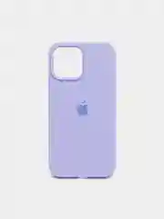 Кремовый силиконовый защитный чехол для iPhone 13 с закрытым низом