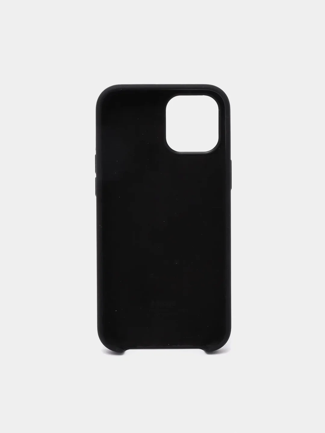 Черный силиконовый защитный чехол iphone 12 Pro Max