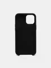Черный силиконовый защитный чехол iphone 12 Pro Max