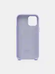 Лавандовый силиконовый защитный чехол iphone 12 Pro Max