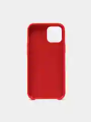 Красный силиконовый защитный чехол iphone 12 Pro Max