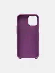 Сиреневый силиконовый защитный чехол iphone 12 Pro Max