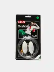 Зеленый шнурки светящиеся, с LED-подсветкой, 75 см