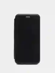 Черный чехол - книжка для Huawei Y5 2019/Y7 2019/P Smart/P30/P30 Pro/P40/P40 Lite, магнитный