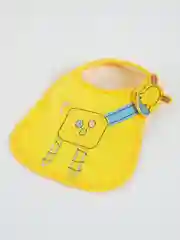 Желтый слюнявчик детский