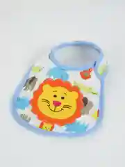 Оранжевый слюнявчик детский