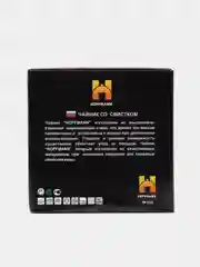 Чайник с металлическим свистком 3,3л, Hoffmann, нержавейка, утолщенное дно