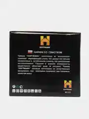 Чайник со свистком 6л, Hoffmann, нержавейка, для всех типов плит,  капсулированное дно