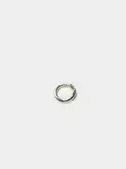 Серебряный соединительные кольца одинарные