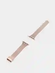 Светло-коричневый металлический ремешок Apple Watch 38 / 40 / 41 / 42 / 44 / 45 / 49 мм браслет стальной
