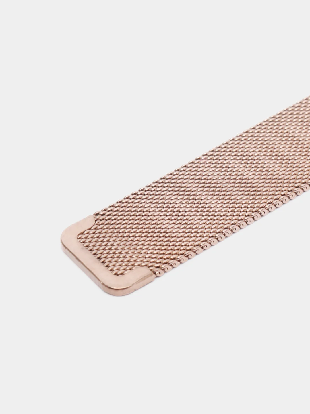 Светло-коричневый металлический ремешок Apple Watch 38 / 40 / 41 / 42 / 44 / 45 / 49 мм браслет стальной