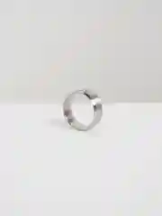 Кольцо из стали матовое