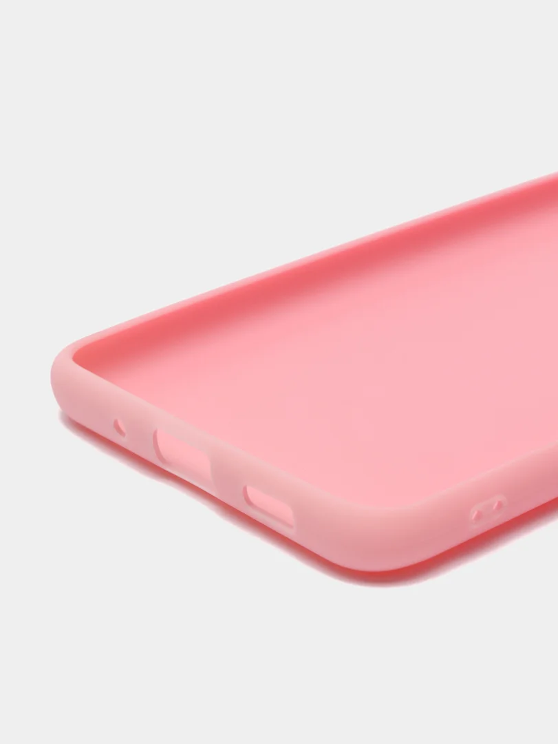 Розовый чехол Samsung Galaxy S20 Ultra, Самсунг Галакси С20 Ультра, силиконовый цветной матовый