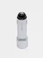 Серебряный автомобильное зарядное устройство (АЗУ) 2хUSB