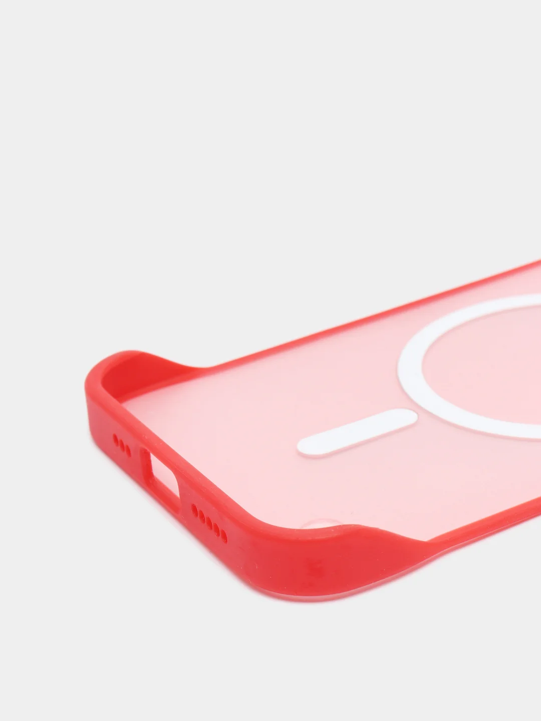Красный чехол-накладка iPhone 12 и iPhone 12 Pro