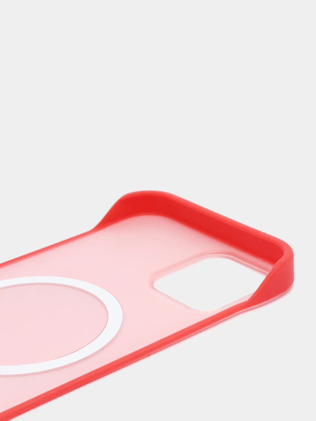 Красный чехол-накладка iPhone 12 и iPhone 12 Pro