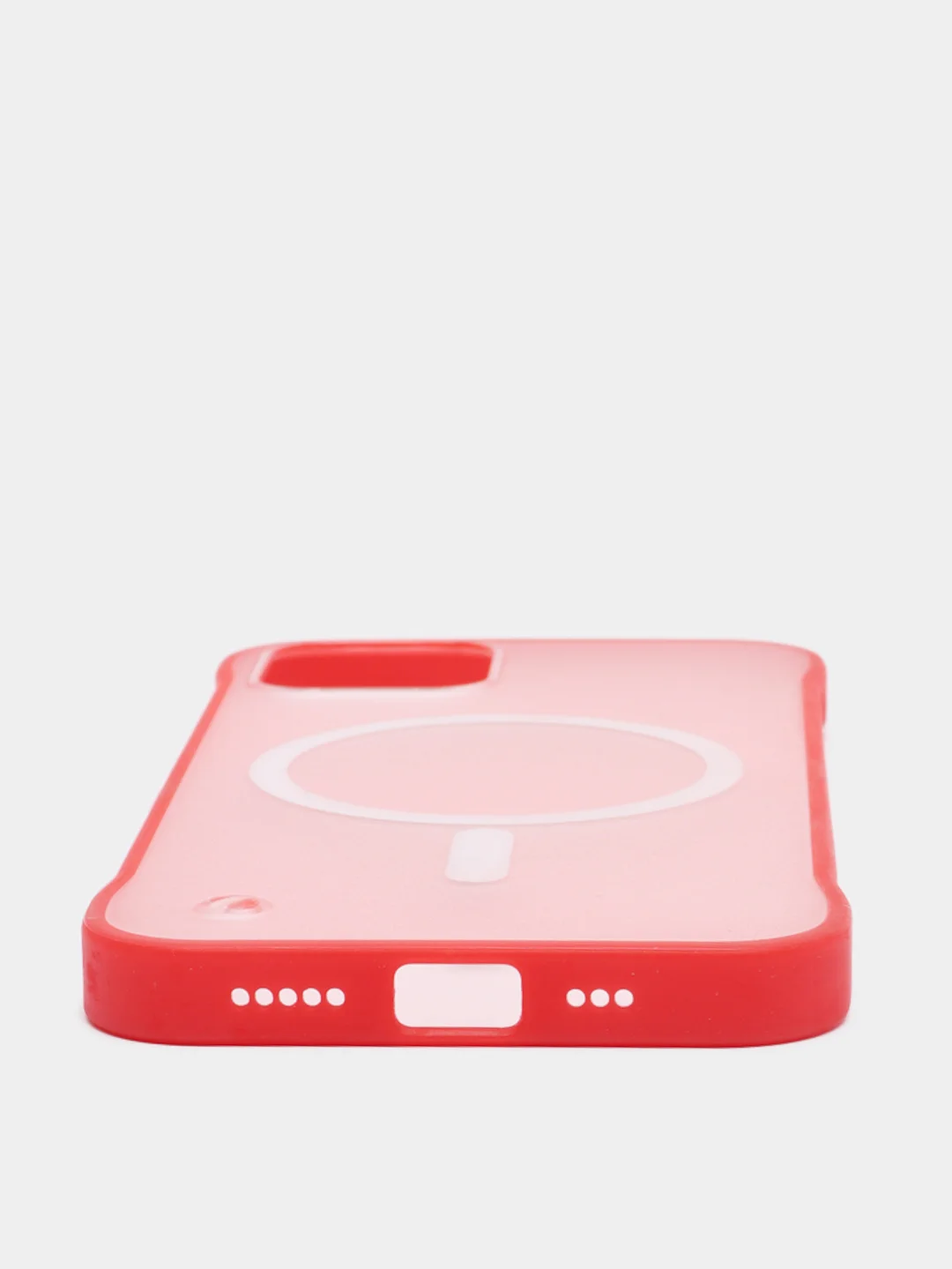 Красный чехол-накладка iPhone 12 и iPhone 12 Pro
