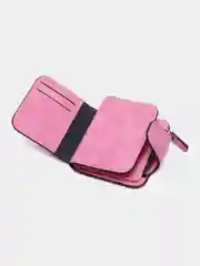Фуксия женский кошелек Baellery mini из замшевой экокожи, 10 цветов