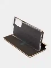 Золотой чехол-книжка Samsung Galaxy M52, Самсунг Галакси М52