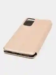 Золотой чехол-книжка Samsung Galaxy M52, Самсунг Галакси М52