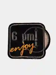Хром термоаппликация размер 7*8см/тканевая нашивка/аппликация