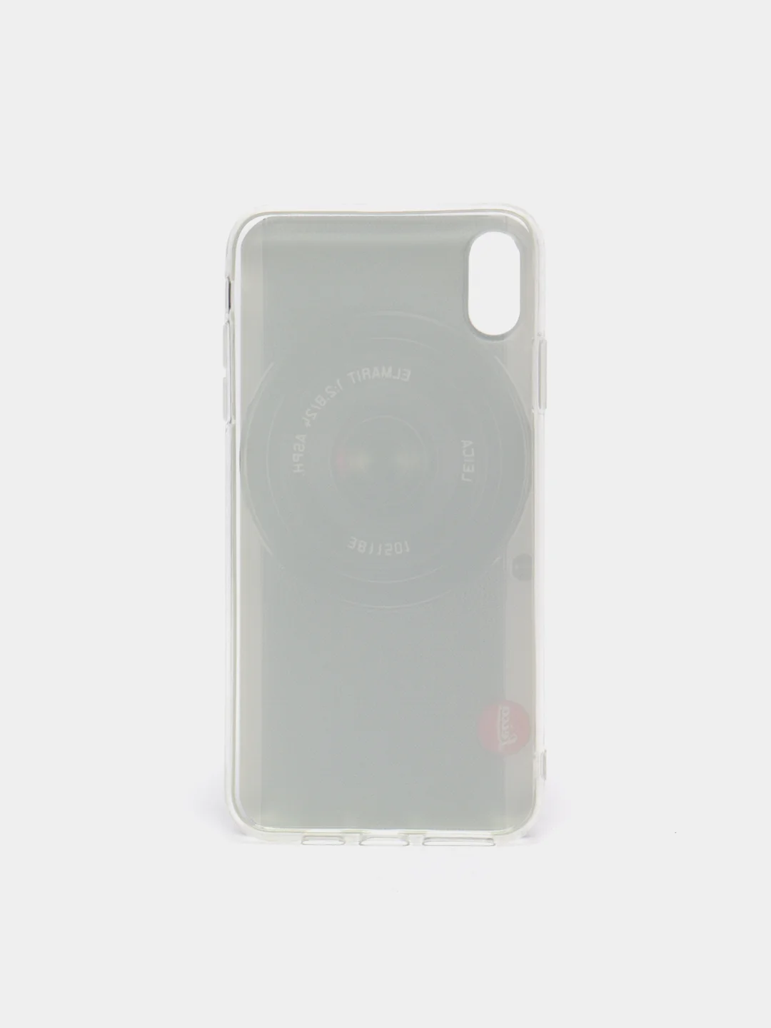 Белый чехол для Apple iPhone XS Max "Фотоаппарат", 2 вида