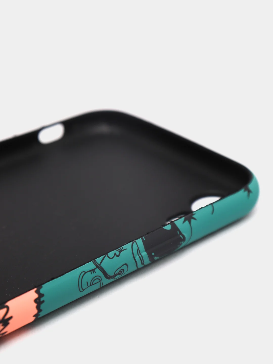 Оранжевый светящийся чехол-накладка LUXO для iPhone XR с флуоресцентным рисунком KAWS