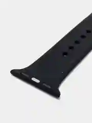 Черный силиконовый ремешок для Apple Watch   38/40 42/44