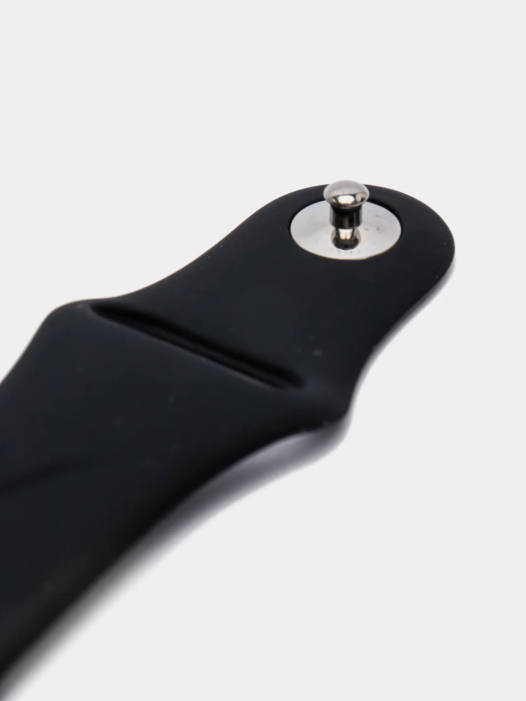 Черный силиконовый ремешок для Apple Watch   38/40 42/44