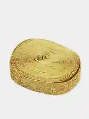 Золотой лента бархатная металлизированная