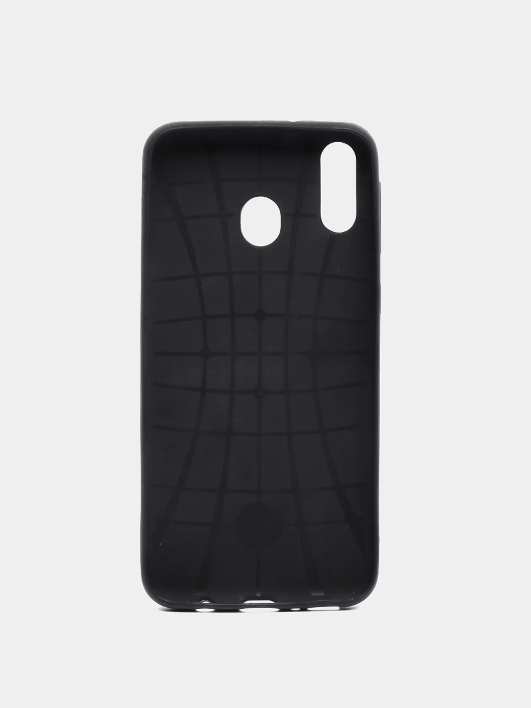 Накладка силиконовая матовая для Samsung Galaxy M20 (цвет=черный)