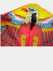 Красный воздушный змей с леской