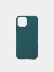 Зеленый чехол силиконовый, матовый, мягкий для Айфон iPhone XSMax / 11 / 11 Pro /  11 Pro Max / 12