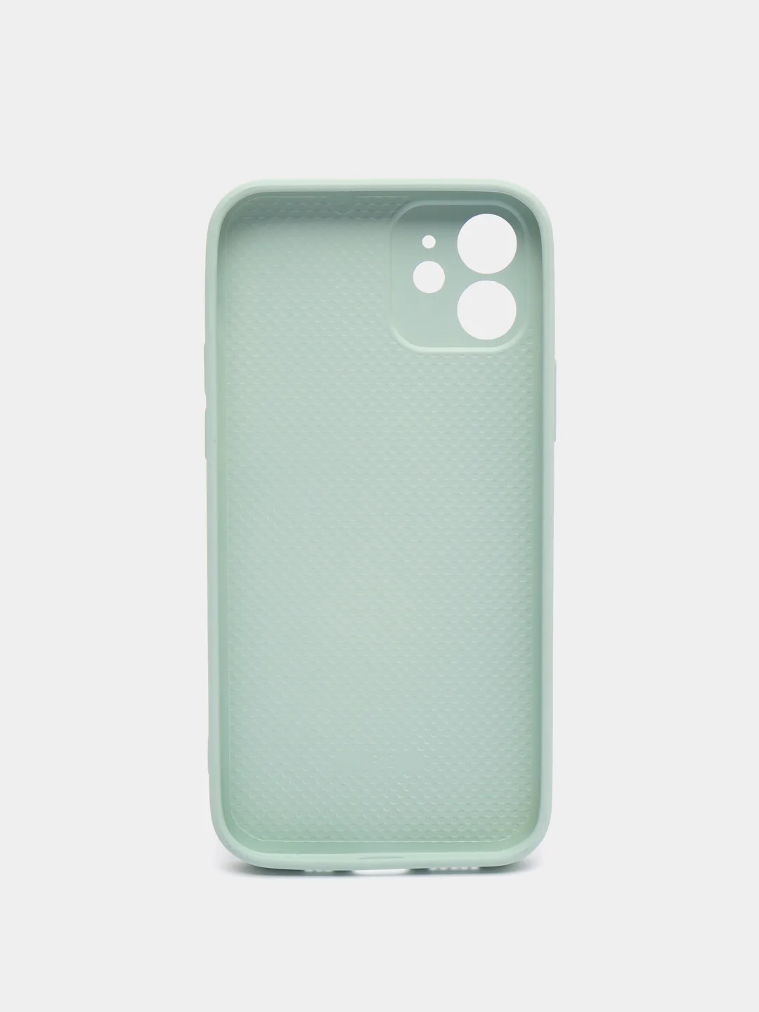 Мятный чехол для iPhone 11, 12, 13, 12 Pro Max, 12 Pro, силиконовый, со стеклянной панелью