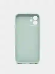 Мятный чехол для iPhone 11, 12, 13, 12 Pro Max, 12 Pro, силиконовый, со стеклянной панелью