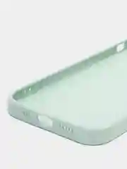 Мятный чехол для iPhone 11, 12, 13, 12 Pro Max, 12 Pro, силиконовый, со стеклянной панелью
