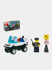 Конструктор Enlighten Brick "Полицейский автомобиль", 39 деталей