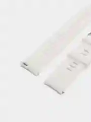 Белый силиконовый ремешок для Xiaomi Amazfit Bip / GTR 42 мм / GTS / Samsung Gear S2 / 20 22 мм