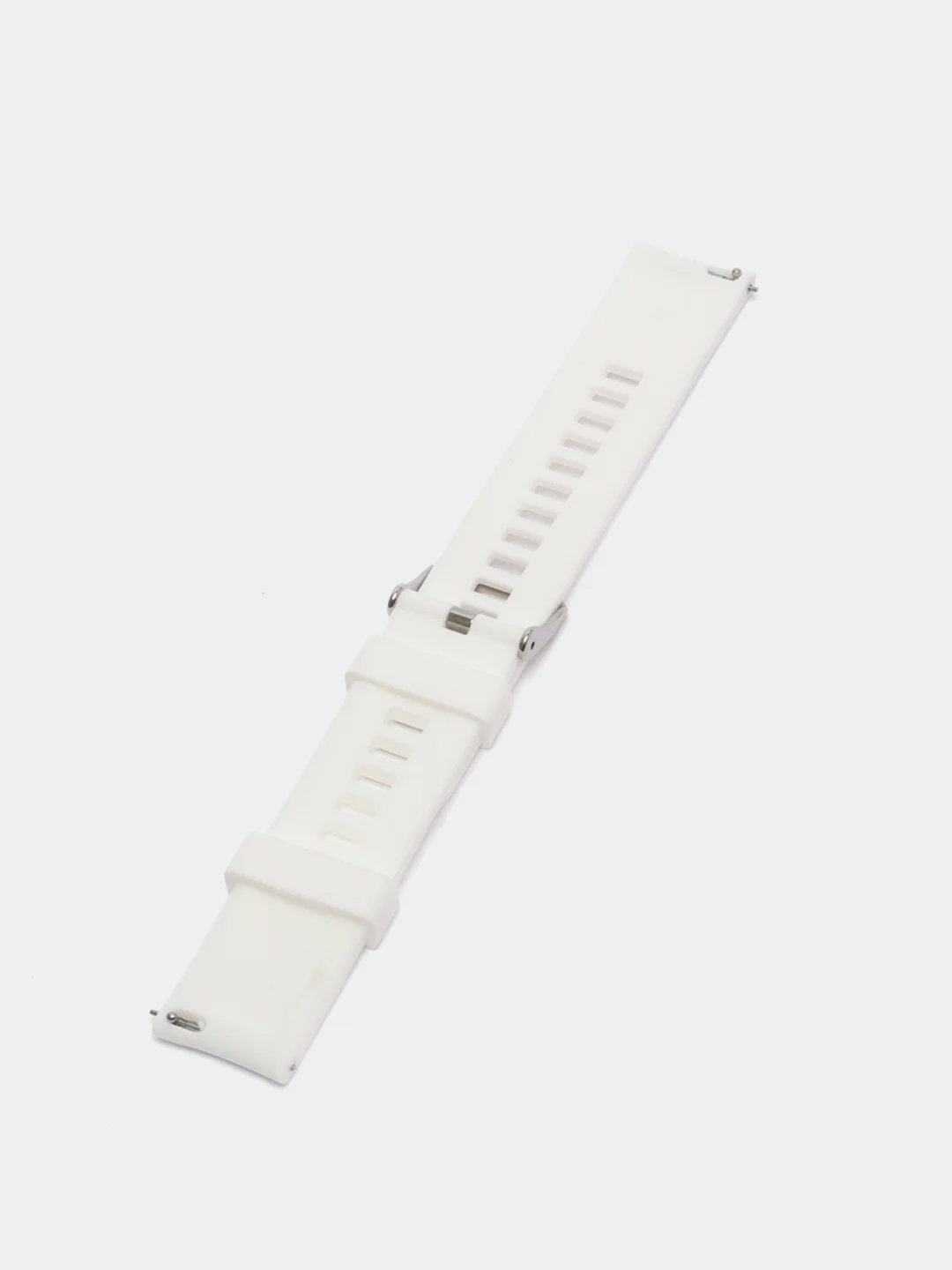 Белый силиконовый ремешок для Xiaomi Amazfit Bip / GTR 42 мм / GTS / Samsung Gear S2 / 20 22 мм